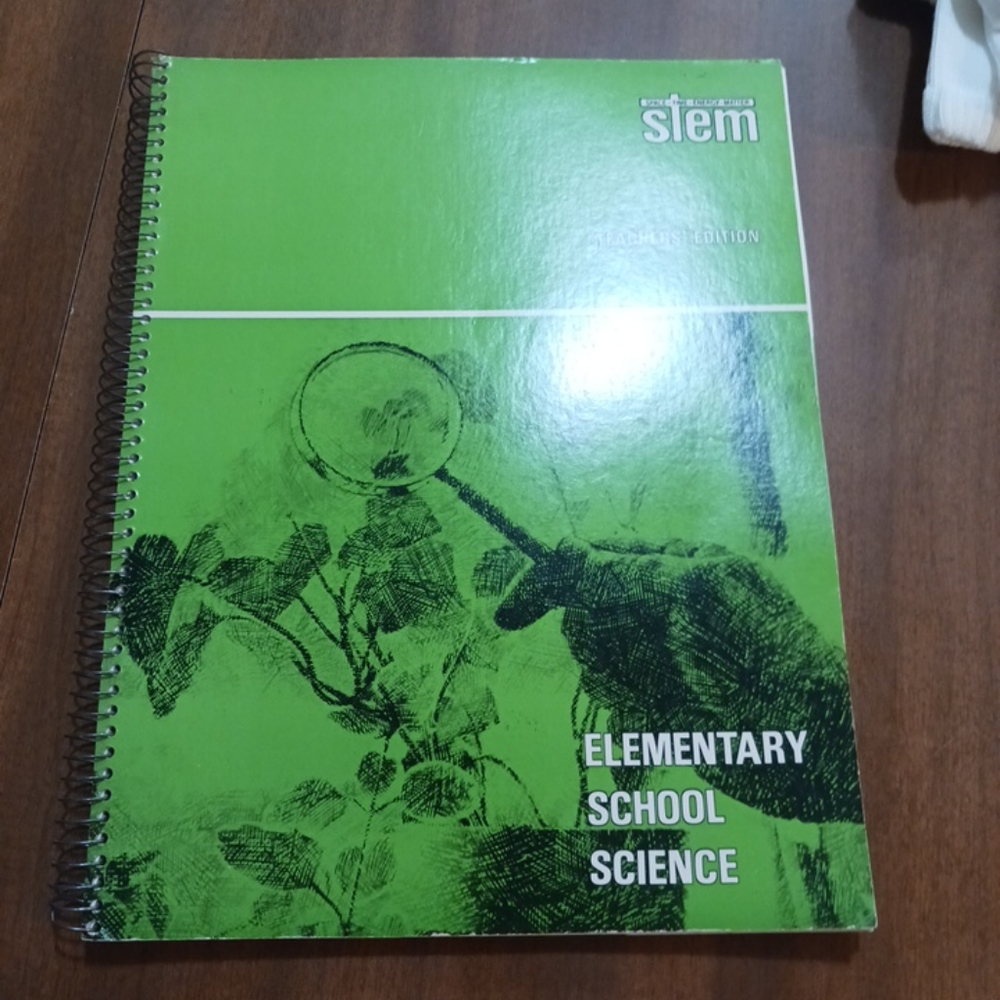 Stem Science Book Teacher Edition Level 2 Addison-Wesley Homeschool